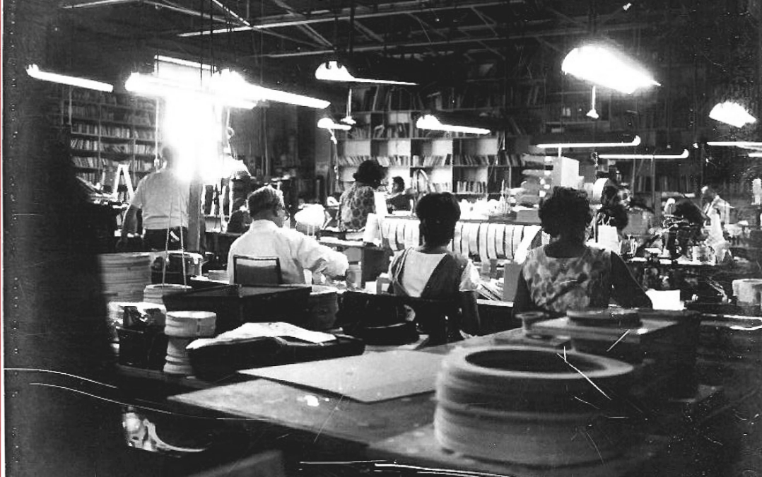 Artus shims factory in 1960s