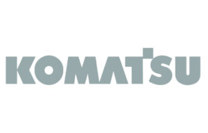 Komatsu Logo Grayscale