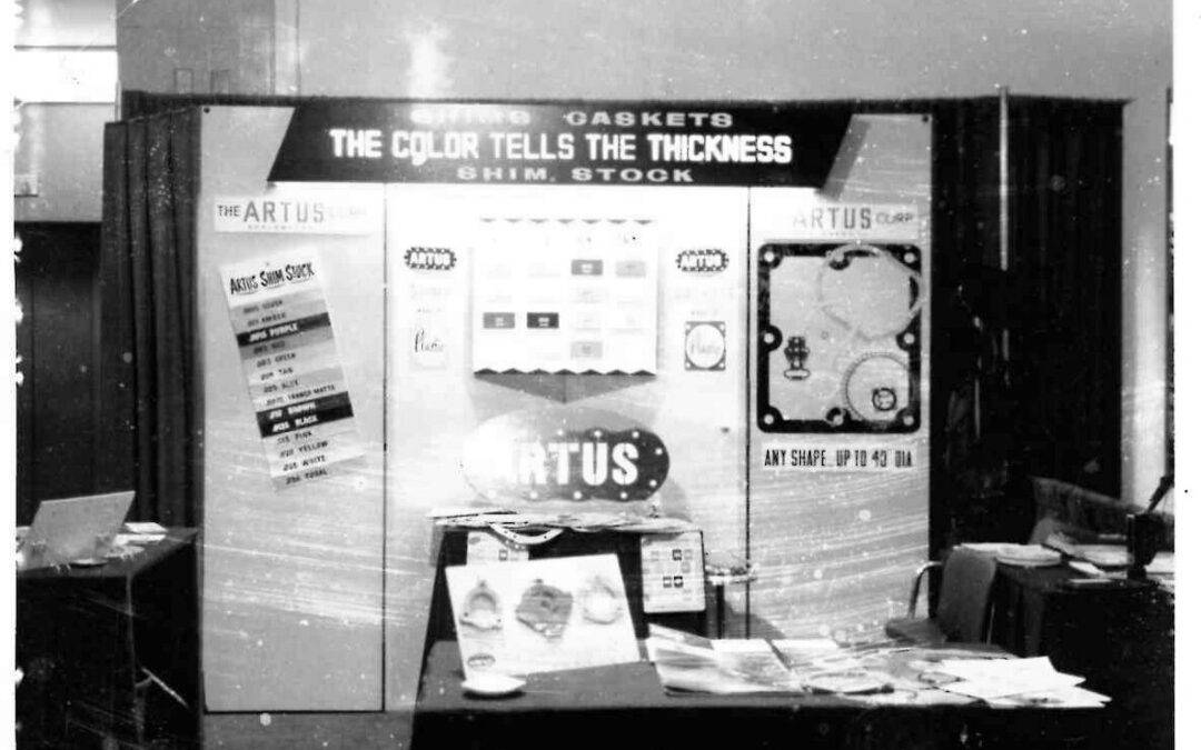 The Artus Corporation Trade Show back in 1958